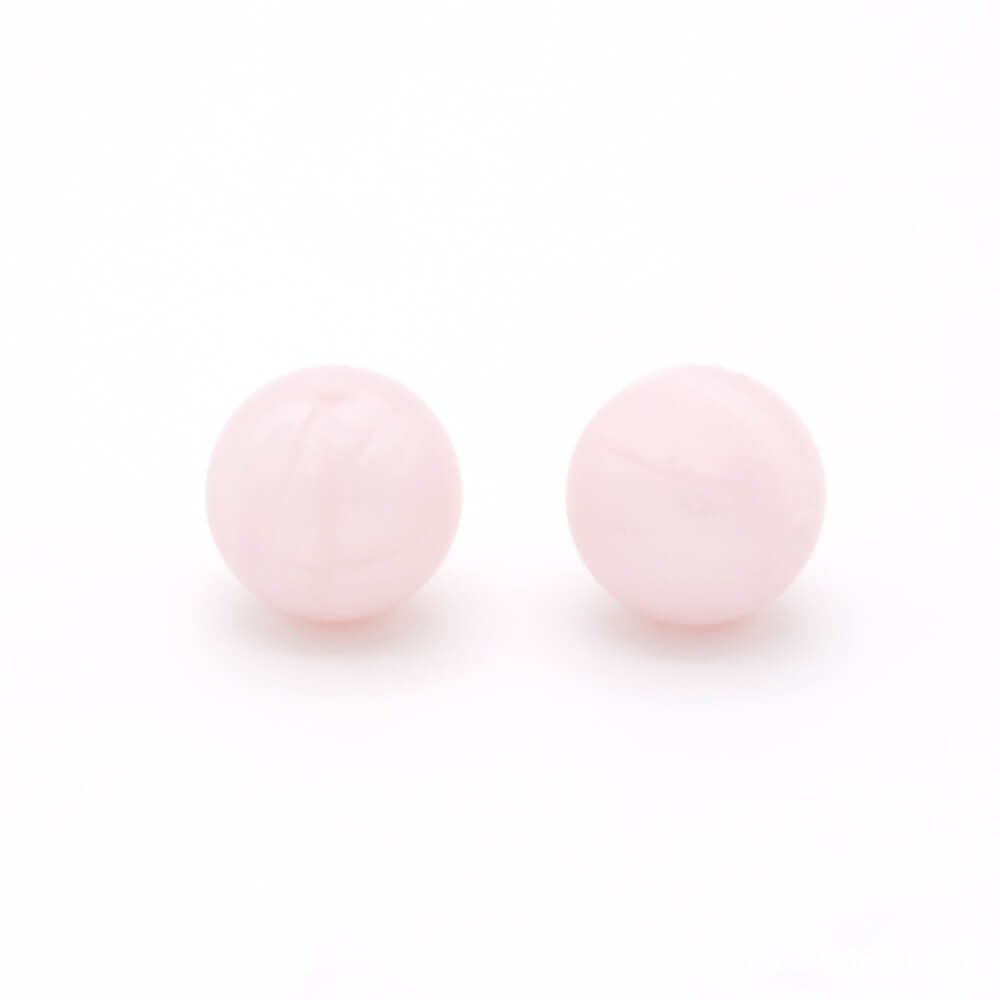 50pcs 12mm Round Silicone Beads Multi Color Solid Colors