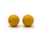 19mm Silicone Beads Solid Color Multi Color Mix 50pcs