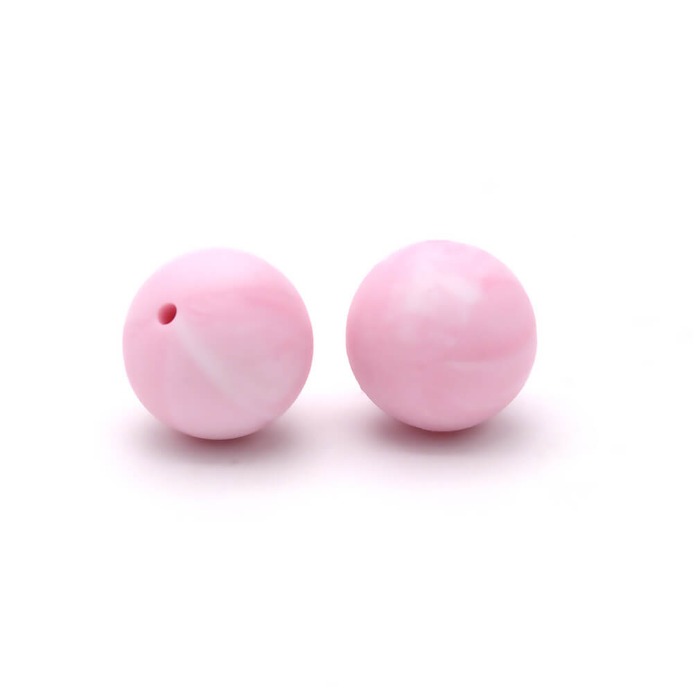 50pcs 12mm Round Silicone Beads Multi Color Solid Colors