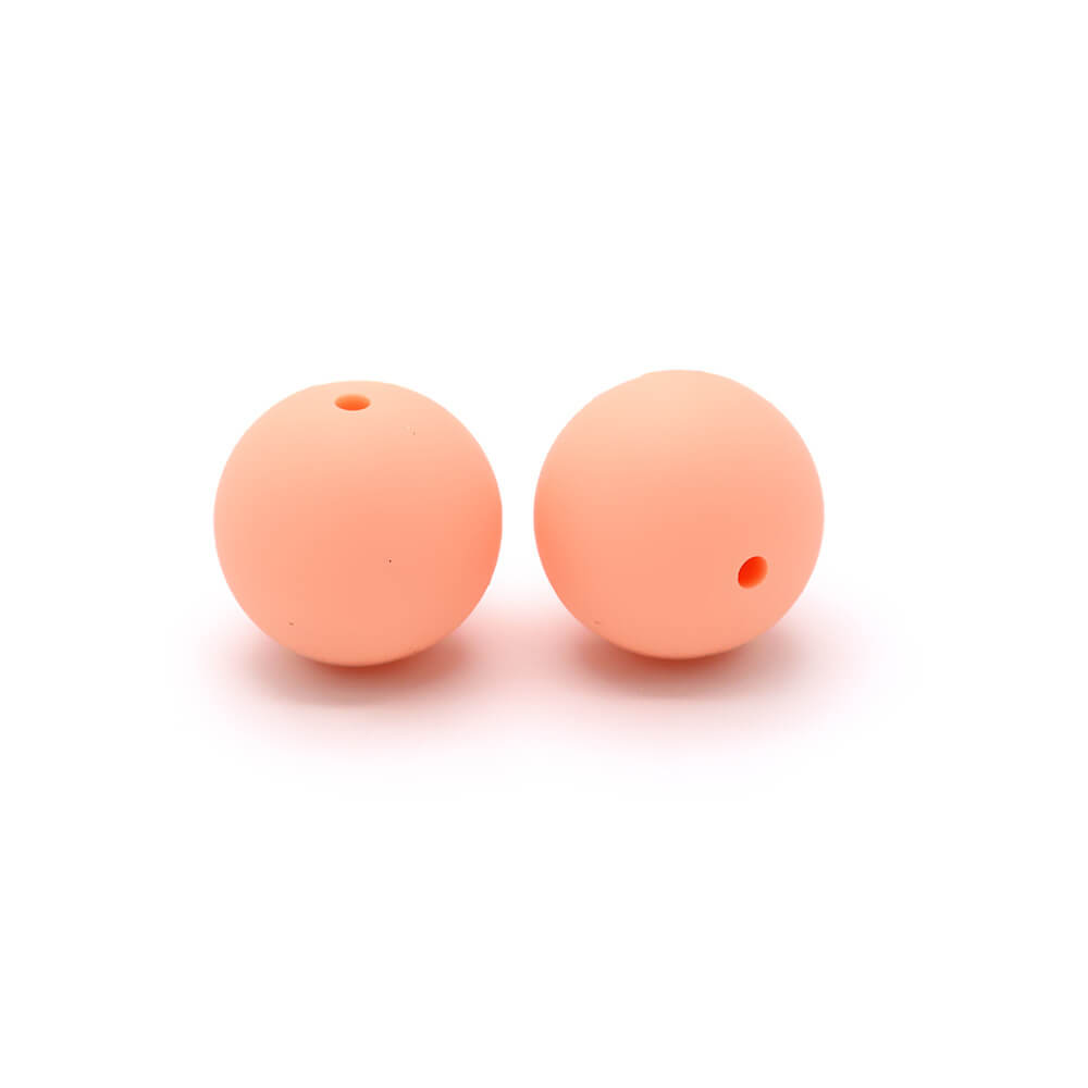50pcs 12mm Round Silicone Beads Multi Color Solid Colors