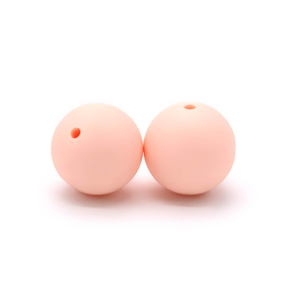 50pcs 12mm Round Silicone Beads Multi Color Solid Colors