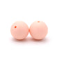 9mm Silicone Beads Solid Colors Matte Finish 50pcs