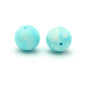 50pcs 12mm Round Silicone Beads Multi Color Solid Colors
