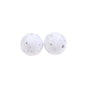 50pcs 12mm Round Silicone Beads Multi Color Solid Colors