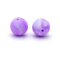 9mm Silicone Beads Solid Colors Matte Finish 50pcs