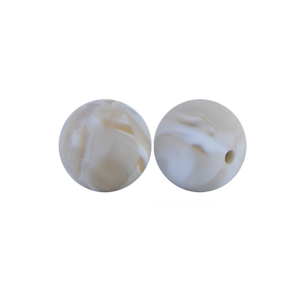 50pcs 12mm Round Silicone Beads Multi Color Solid Colors