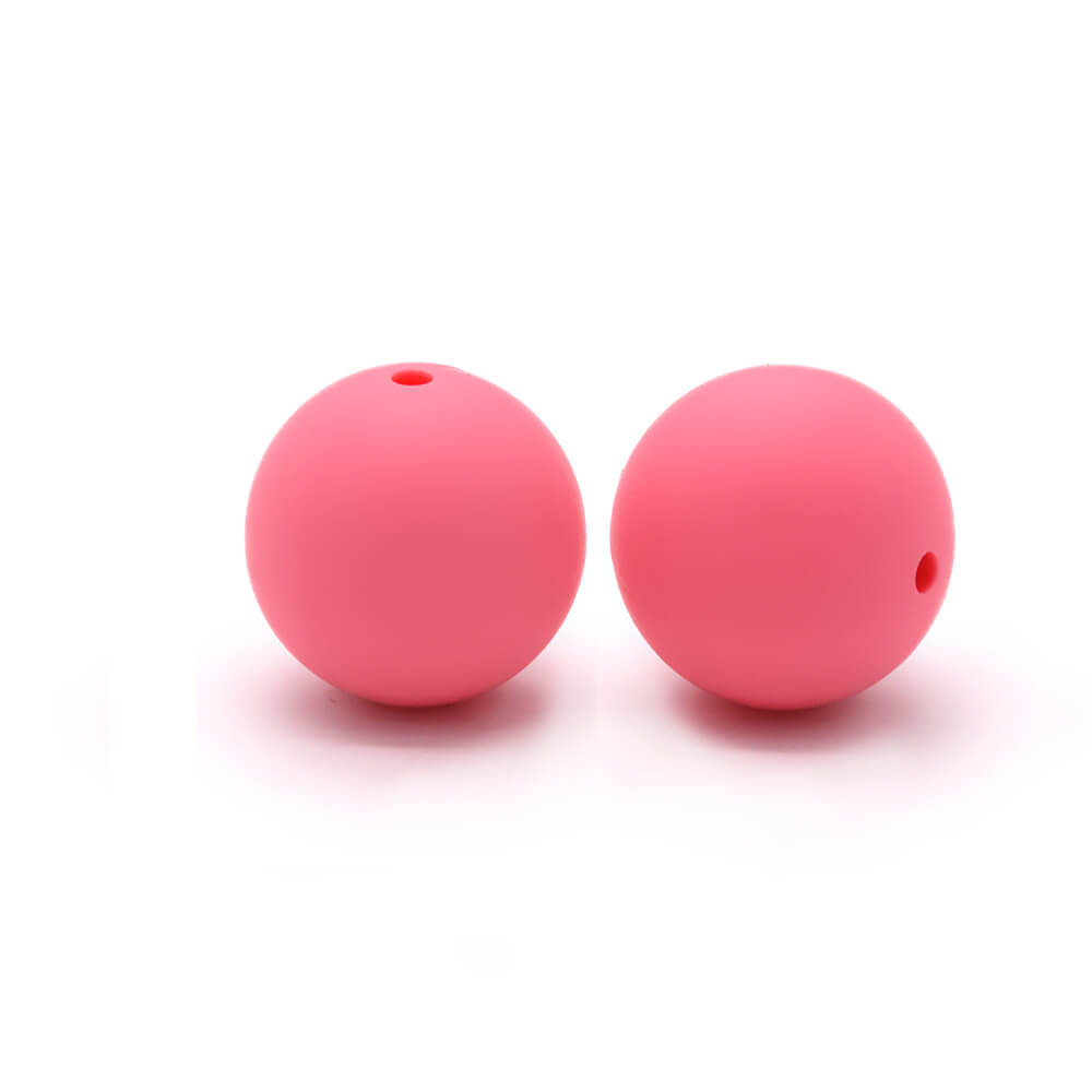 50pcs 12mm Round Silicone Beads Multi Color Solid Colors