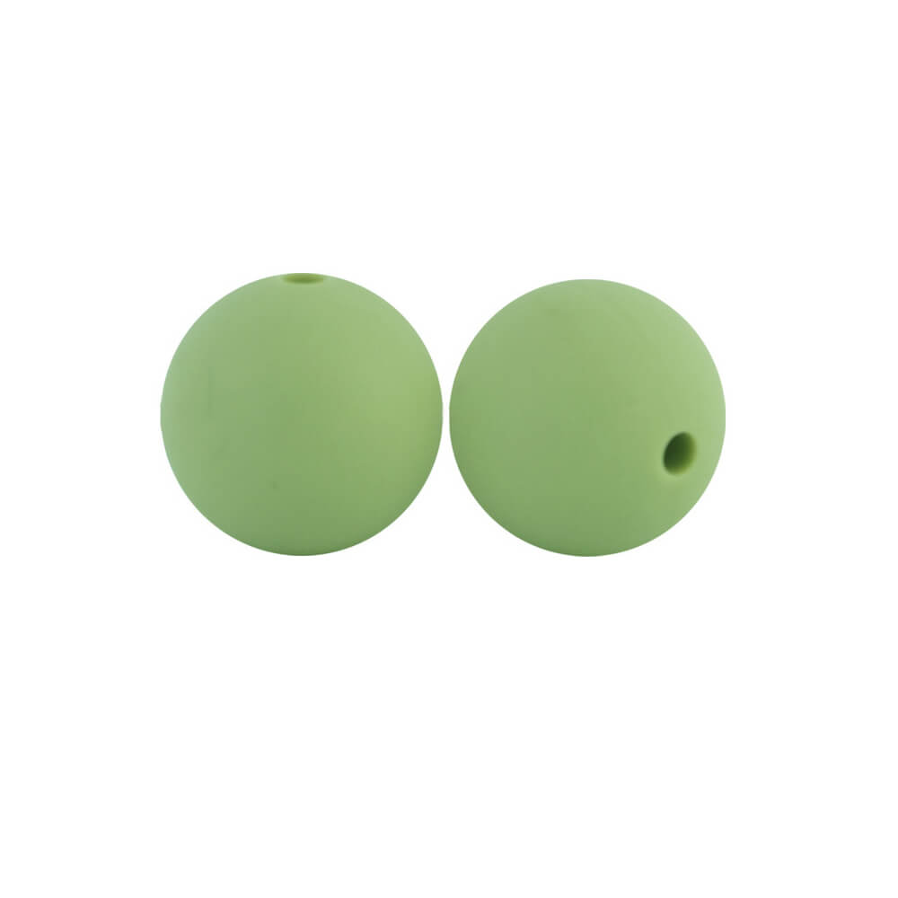 50pcs 12mm Round Silicone Beads Multi Color Solid Colors