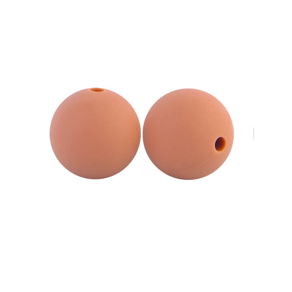 50pcs 12mm Round Silicone Beads Multi Color Solid Colors