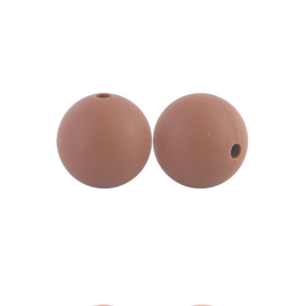 50pcs 12mm Round Silicone Beads Multi Color Solid Colors
