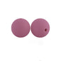 19mm Silicone Beads Solid Color Multi Color Mix 50pcs