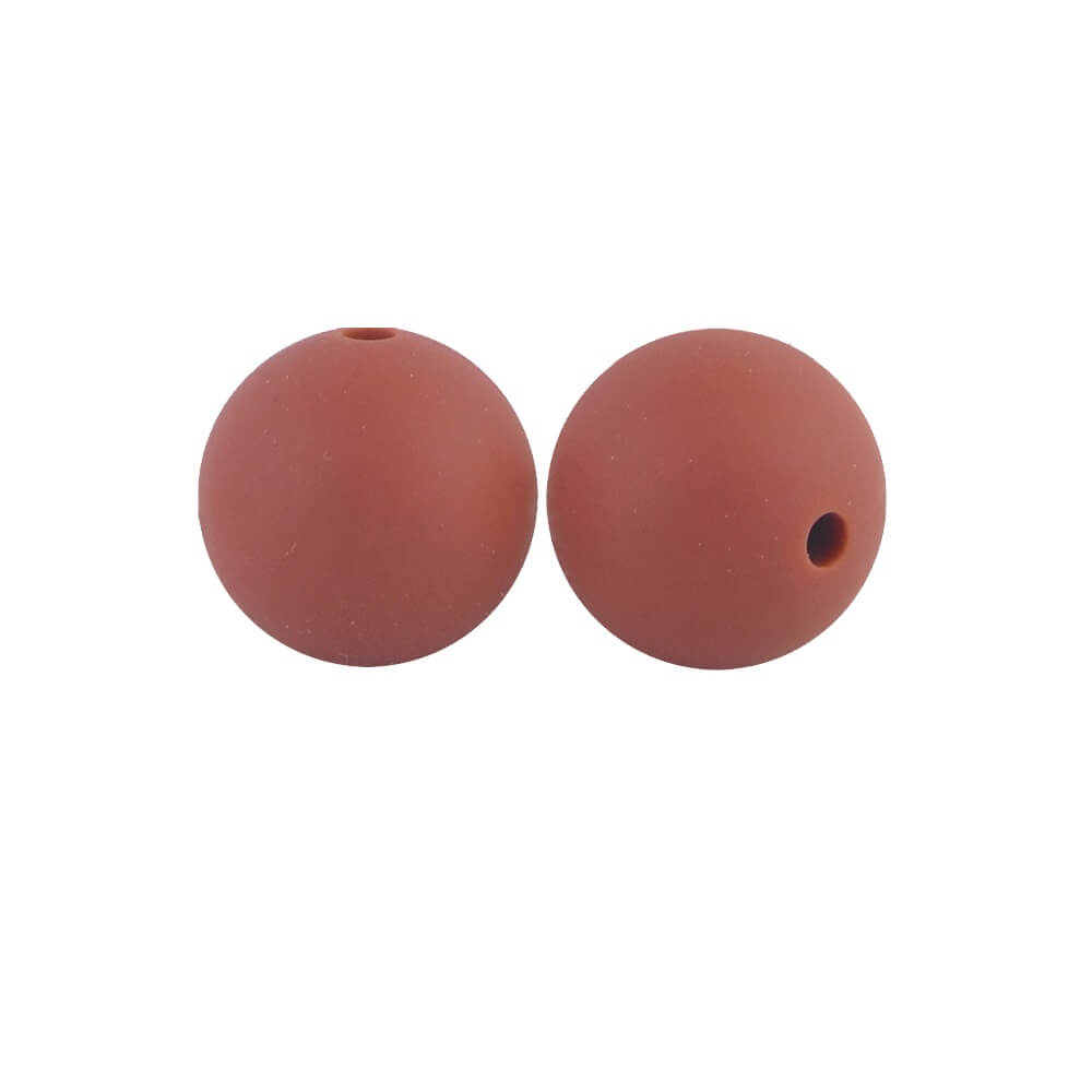 50pcs 12mm Round Silicone Beads Multi Color Solid Colors