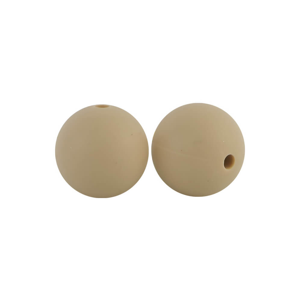 50pcs 12mm Round Silicone Beads Multi Color Solid Colors