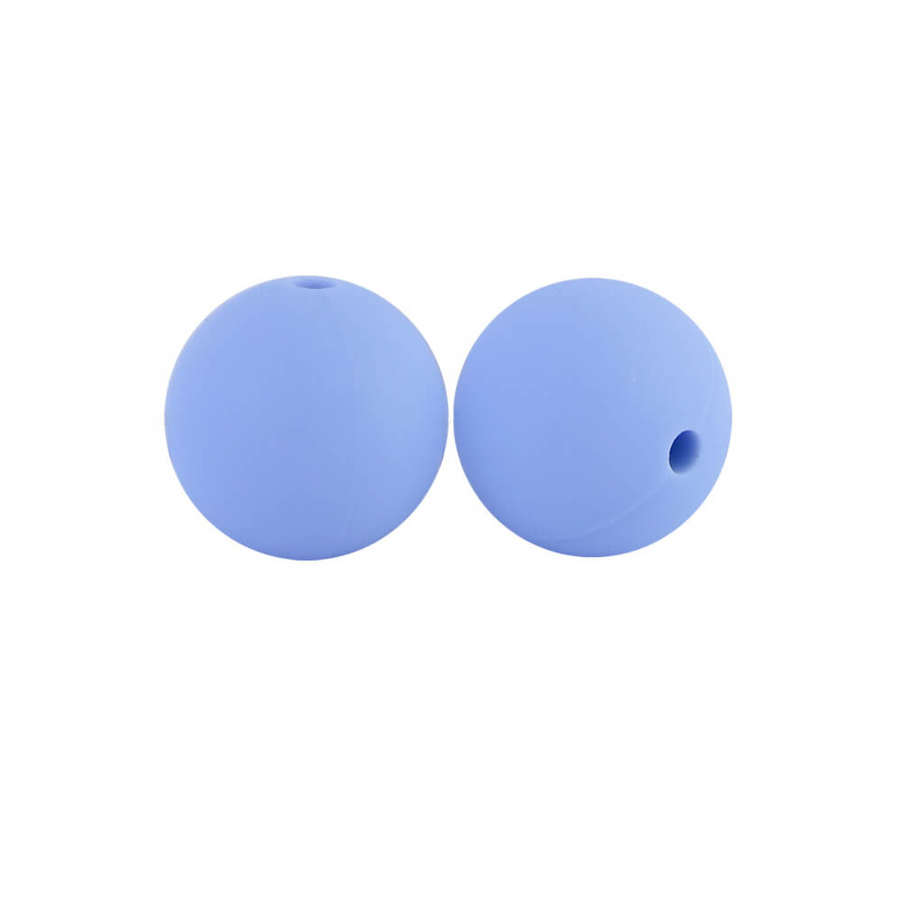 50pcs 12mm Round Silicone Beads Multi Color Solid Colors