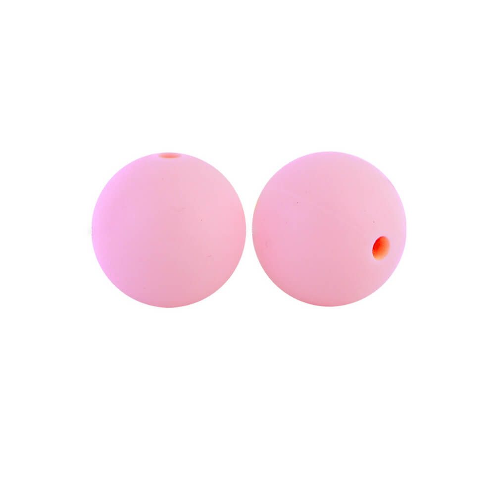 50pcs 12mm Round Silicone Beads Multi Color Solid Colors