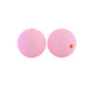19mm Silicone Beads Solid Color Multi Color Mix 50pcs