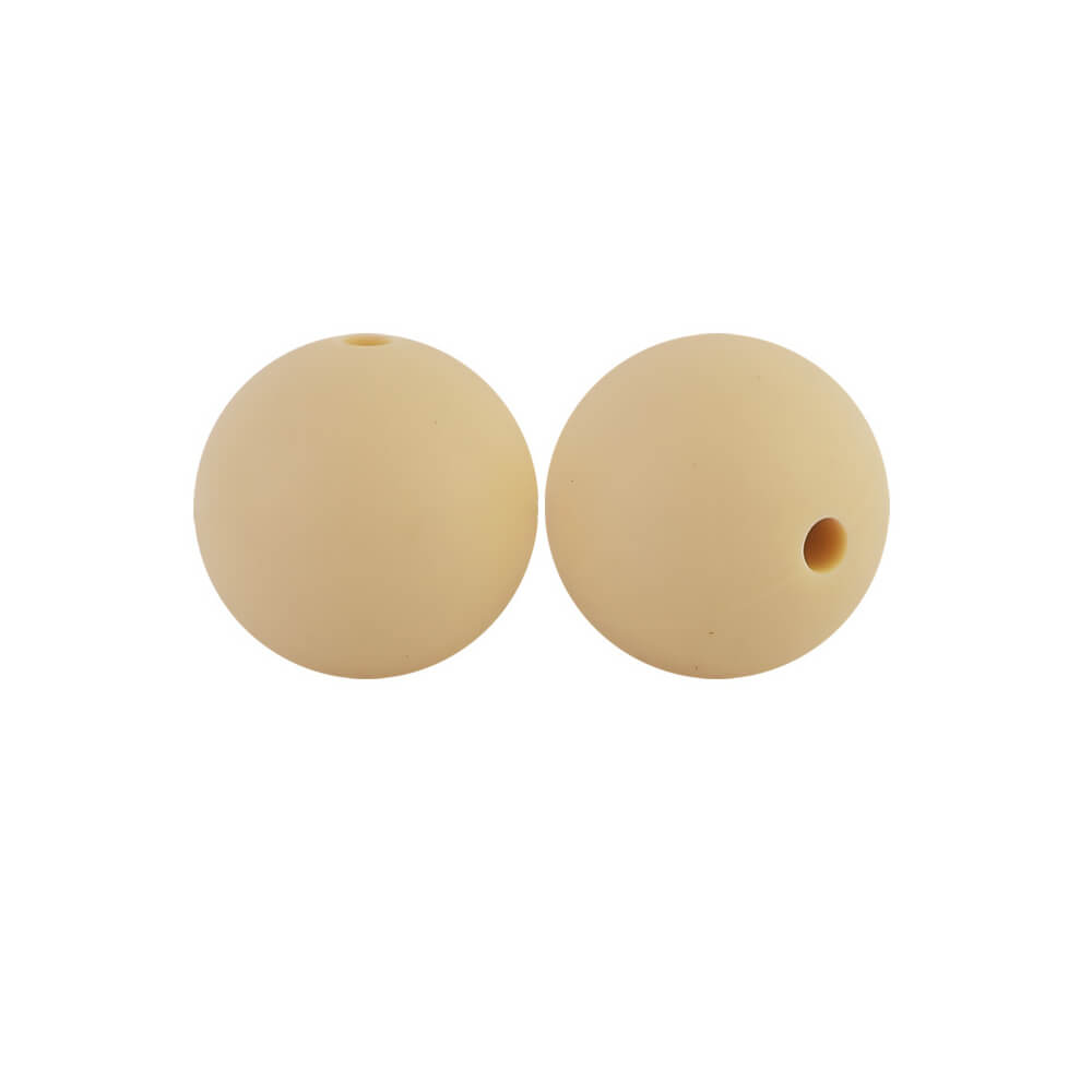 50pcs 12mm Round Silicone Beads Multi Color Solid Colors
