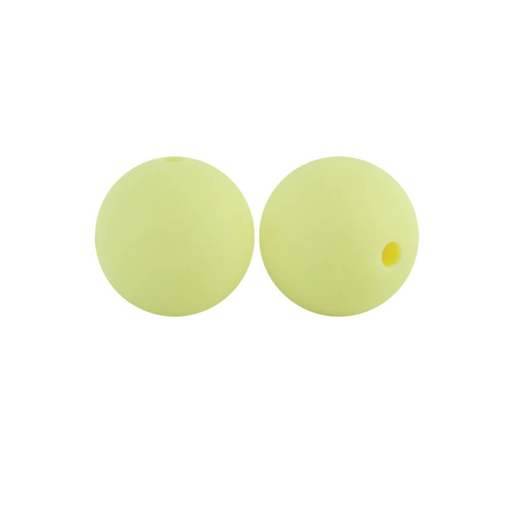 50pcs 12mm Round Silicone Beads Multi Color Solid Colors
