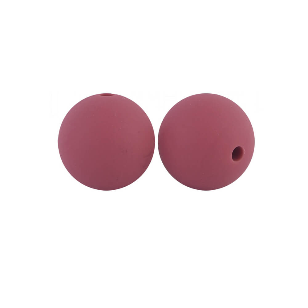 50pcs 12mm Round Silicone Beads Multi Color Solid Colors