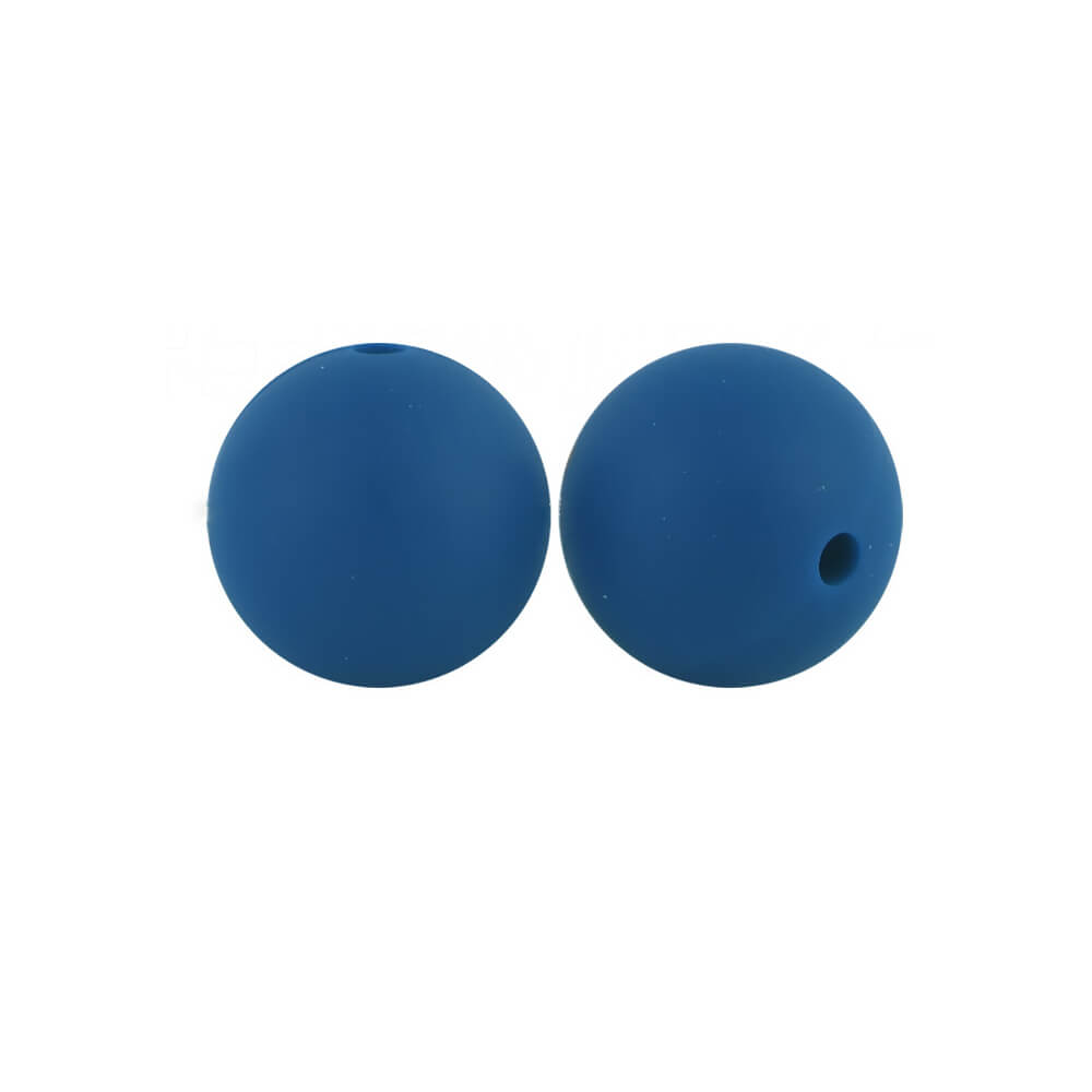 50pcs 12mm Round Silicone Beads Multi Color Solid Colors