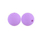 19mm Silicone Beads Solid Color Multi Color Mix 50pcs