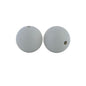 19mm Silicone Beads Solid Color Multi Color Mix 50pcs