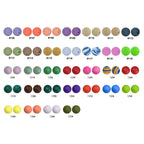 15mm Silicone Beads Solid Color Matte Finish 50pcs 150 Color Options 5