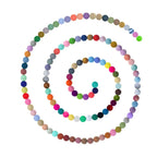 15mm Silicone Beads Solid Color Matte Finish 50pcs 150 Color Options