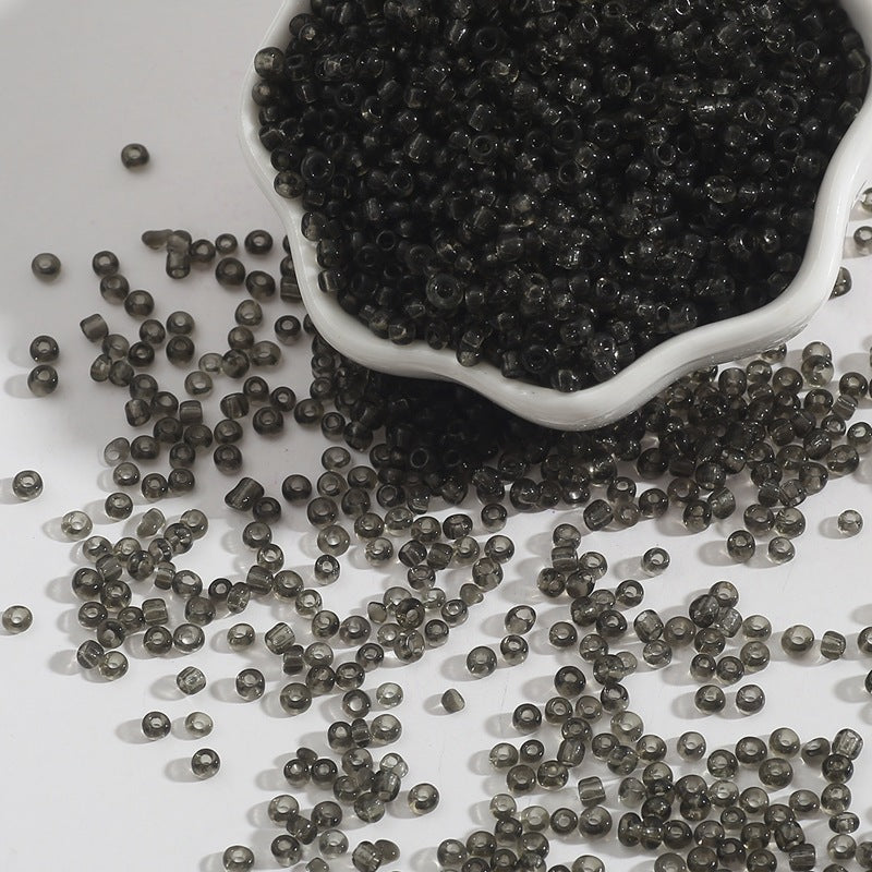 Transparent Seed Glass Beads 4mm Clear Sparkle 150pcs 7
