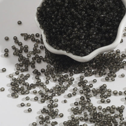 Transparent Seed Glass Beads 4mm Clear Sparkle 150pcs 7