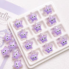 Glow Star Acrylic Beads 19mm Light In The Dark 5pcs 4