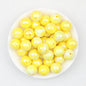 Marbled Pattern Acrylic Round Beads 16mm 50pcs 3