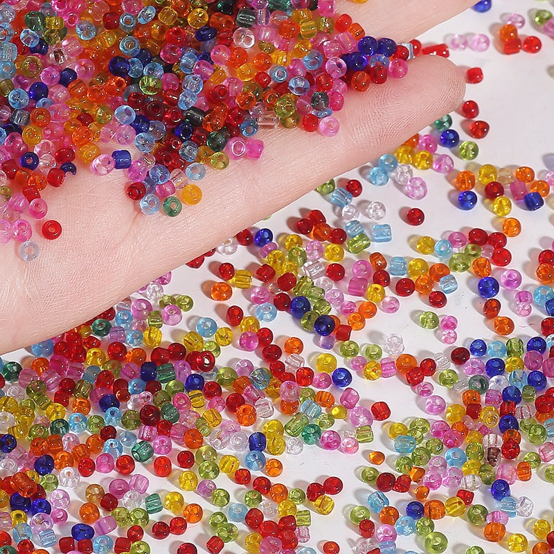 Transparent Seed Glass Beads 4mm Clear Sparkle 150pcs 3