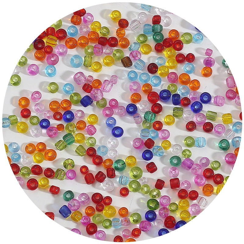 Transparent Seed Glass Beads 4mm Clear Sparkle 150pcs 5