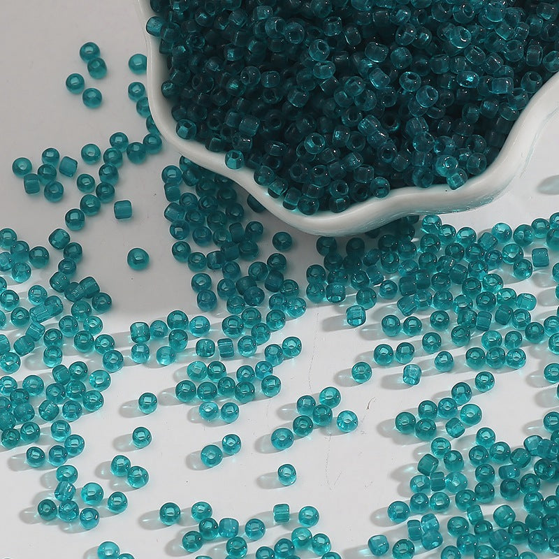 Transparent Seed Glass Beads 4mm Clear Sparkle 150pcs 19