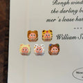 Twinkl Weaing Hats Acrylic Beads 15mm Novelty Mixed 20pcs