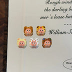 Twinkl Weaing Hats Acrylic Beads 15mm Novelty Mixed 20pcs