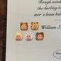 Twinkl Weaing Hats Acrylic Beads 15mm Novelty Mixed 20pcs