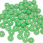 Flat Clay Beads 10mm Fruit Monochrome Polymer 200pcs 21