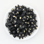 3D Halloween Black Bat Silicone Focal Beads 20pcs 2