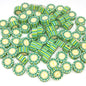 Flat Clay Beads 10mm Fruit Monochrome Polymer 200pcs 22
