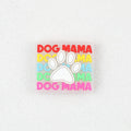 Glow In The Dark Dog Paw Silicone Focal Beads 20pcs - Dog Paw