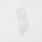 Colorful Feather Shaped Silicone Beads 20pcs 16