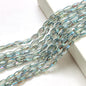 Faceted Oval Glass Beads 6mm 10mm Iridescent Plating Mixed Colors 60pcs 16