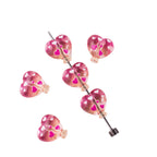 Heart Balloon Acrylic Beads 22mm Decorative 20pcs 5