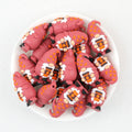  3D Thanksgiving Pumpkin Coffee Cup Gnome Silicone Focal Beads 20Pcs 2