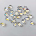 Transparent Czech Glass Teardrop Glass Beads 6 9mm 1000pcs 6