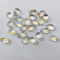 Transparent Czech Glass Teardrop Glass Beads 6 9mm 1000pcs 6