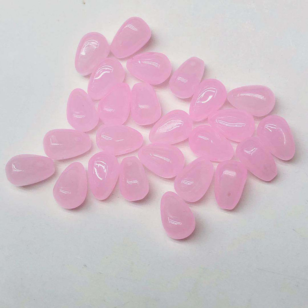Transparent Czech Glass Teardrop Glass Beads 6 9mm 1000pcs 4