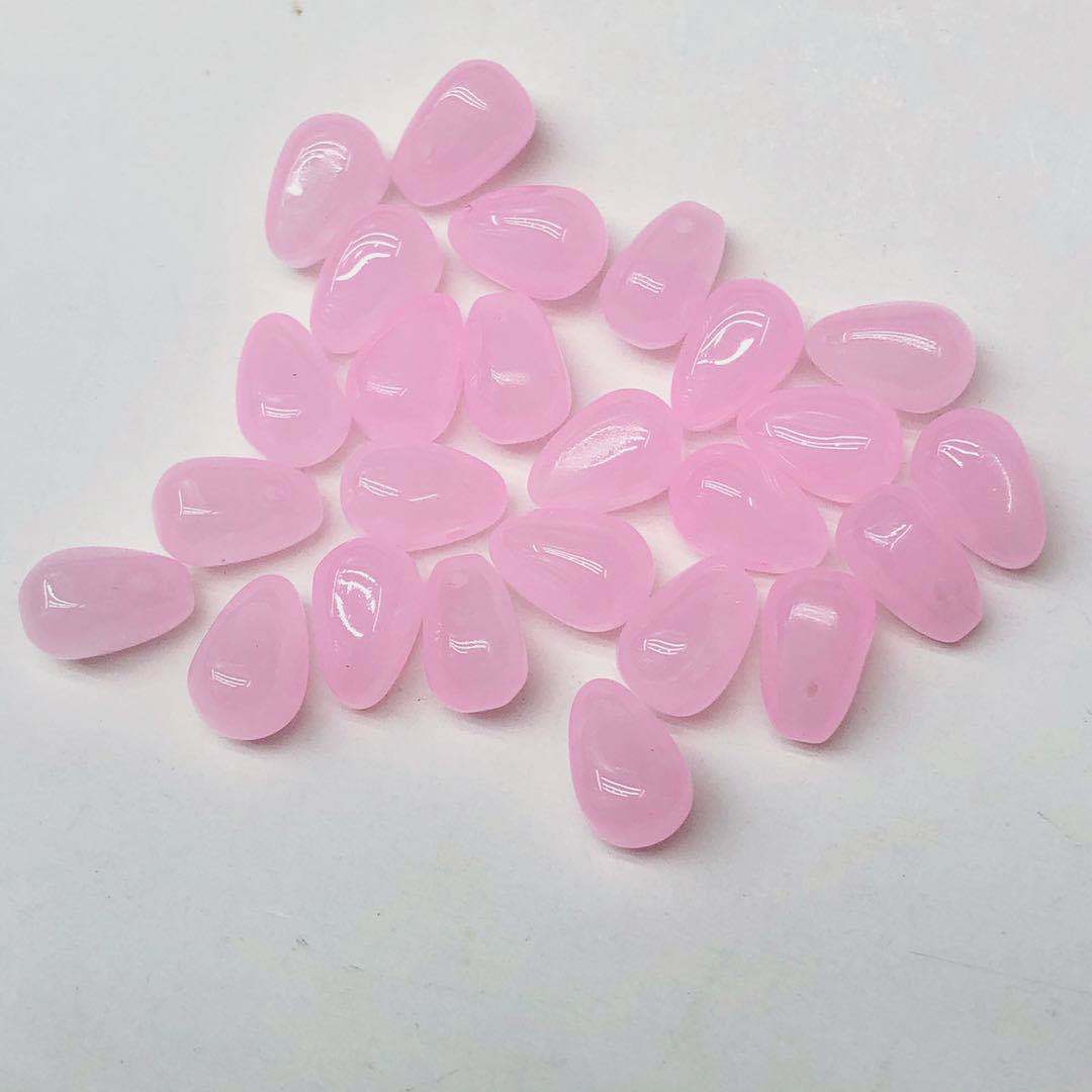 Transparent Czech Glass Teardrop Glass Beads 6 9mm 1000pcs 4